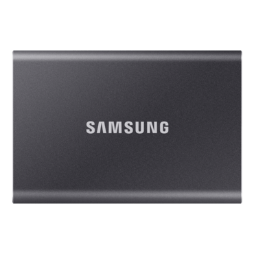 2TB T7, 1050 / 1000 MB/s, USB 3.2 Gen 2, Gray, External SSD