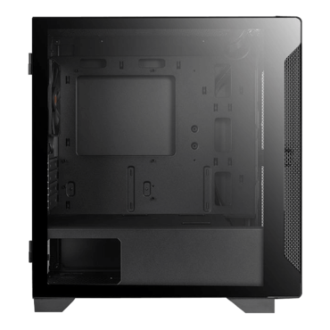S100 TG, Tempered Glass, No PSU, microATX, Black, Mini Tower Case