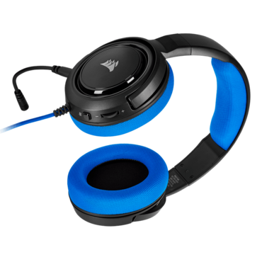 HS35 Stereo, Wired, Blue, Gaming Headset