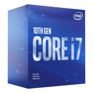 Core™ i7-10700F 8-Core 2.9 - 4.8GHz Turbo, LGA 1200, 65W TDP, Retail Processor