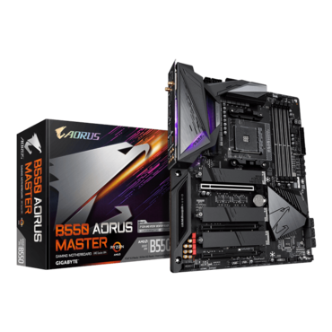 B550 AORUS MASTER, AMD B550 Chipset, AM4, HDMI, ATX Motherboard