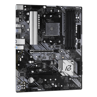 B550 Phantom Gaming 4, AMD B550 Chipset, AM4, HDMI, ATX Motherboard
