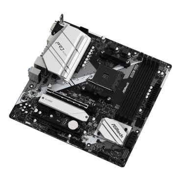 B550M Pro4, AMD B550 Chipset, AM4, DP, microATX Motherboard