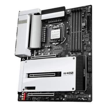 W480 VISION D, Intel® W480 Chipset, LGA 1200, 2x Thunderbolt™ 3, ATX Motherboard