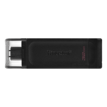 DataTraveler 70, 32GB, USB Type-C 3.2 Gen 1, Black, Flash Drive