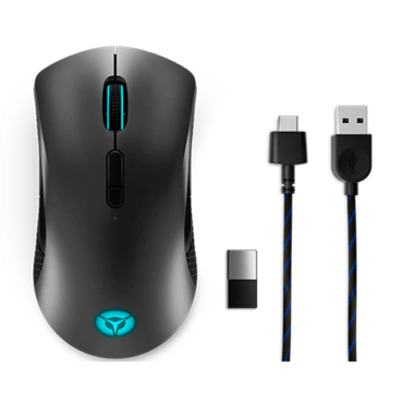 Legion M600, RGB, 16000-dpi, Wired/Bluetooth/Wireless, Iron Grey/Black, Optical Gaming Mouse