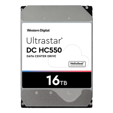 16TB Ultrastar DC HC550 WUH721816AL5204, 7200 RPM, SAS 12Gb/s, 512e/4Kn, 512MB cache, SIE, 3.5&quot; HDD