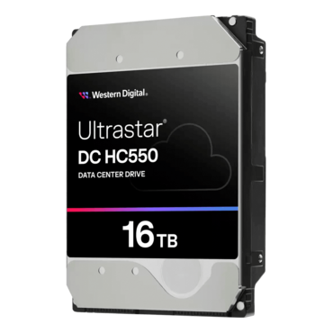 16TB Ultrastar DC HC550 WUH721816AL5204, 7200 RPM, SAS 12Gb/s, 512e/4Kn, 512MB cache, SIE, 3.5&quot; HDD