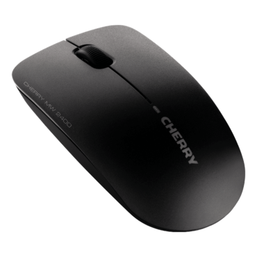 MW 2400, 1200-dpi, Wireless, Black, Optical Mouse