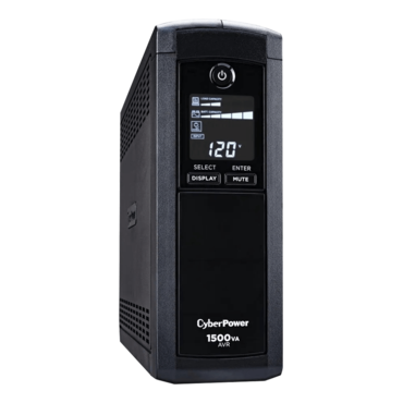 Intelligent LCD CP1500AVRLCDTAA, LCD, 1500 VA/900 W, Sine Wave, Tower UPS - TAA Compliant