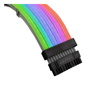 Addressable RGB Strimer Plus 24-pin, PSU extension cable w/ RGB controller