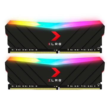 16GB Kit (2 x 8GB) XLR8 Gaming EPIC-X RGB™ DDR4 3200MHz, CL16, Black, RGB LED, DIMM Memory