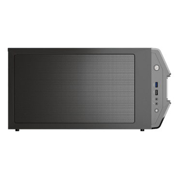 Gemini M, Tempered Glass, No PSU, microATX, Iron Grey, Mini Tower Case