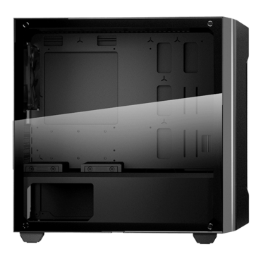 Gemini M, Tempered Glass, No PSU, microATX, Iron Grey, Mini Tower Case