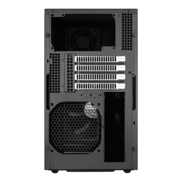 CS330, 3 x 3.5&quot; Hotswap Bay, No PSU, microATX, Black, Desktop Chassis