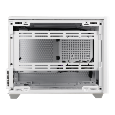 MasterBox NR200, No PSU, Mini-ITX, White, Mini Tower Case