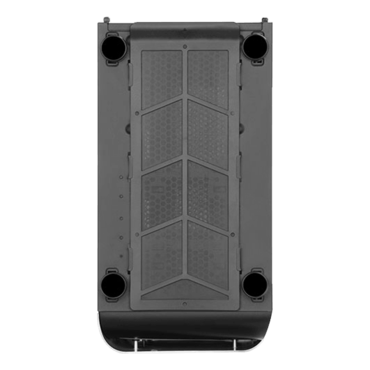 SETA A1, Tempered Glass, No PSU, ATX, Silver/Black, Mid Tower Case