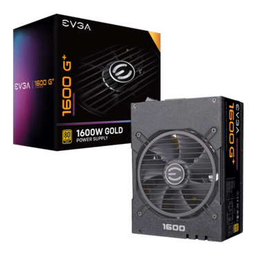 1600 G+, 80 PLUS Gold 1600W, ECO Mode, Fully Modular, ATX Power Supply