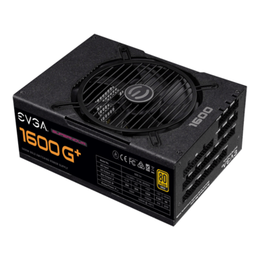 1600 G+, 80 PLUS Gold 1600W, ECO Mode, Fully Modular, ATX Power Supply