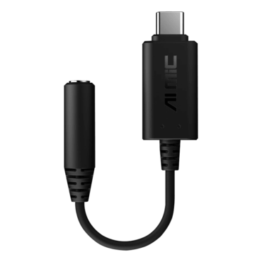 AI Noise-Canceling, 3.5mm to USB Type-C, Mic Adapter