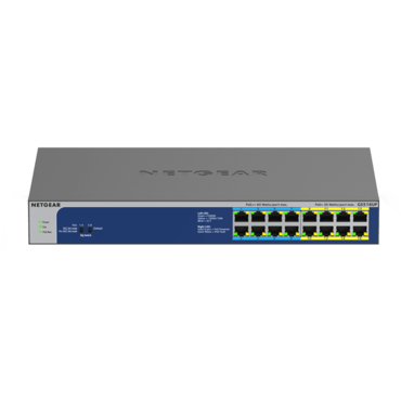 16-Port Gigabit Ethernet High-Power PoE+ Unmanaged Switch with 8-Ports PoE++ (380W)