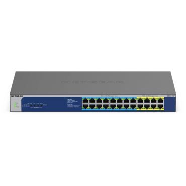 24-Port Gigabit Ethernet High-Power PoE+ Unmanaged Switch with 16-Ports PoE++ (480W)