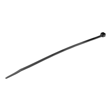 CBMZT8B, 8&quot;(20cm) Cable Ties - 1/8&quot;(4mm) wide, 100 Pack - Black