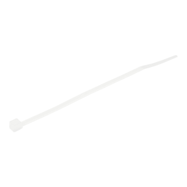 CBMZT4NK, 4&quot;(10cm) Cable Ties - 1/16&quot;(2mm) wide, 1000 Pack - White
