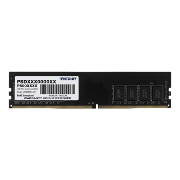 16GB Single-Rank Signature Line DDR4, 2666MHz, CL19, Black, DIMM Memory