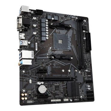 A520M S2H, AMD A520 Chipset, AM4, HDMI, microATX Motherboard