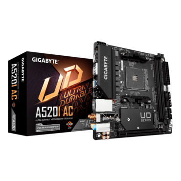 A520I AC, AMD A520 Chipset, AM4, DP, Mini-ITX Motherboard