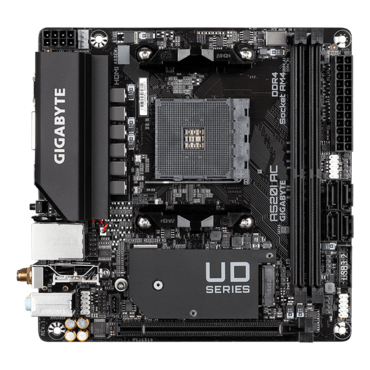 A520I AC, AMD A520 Chipset, AM4, DP, Mini-ITX Motherboard