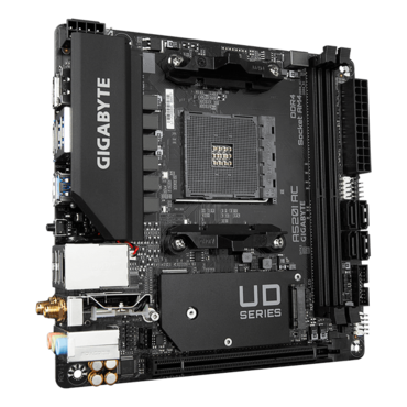 A520I AC, AMD A520 Chipset, AM4, DP, Mini-ITX Motherboard