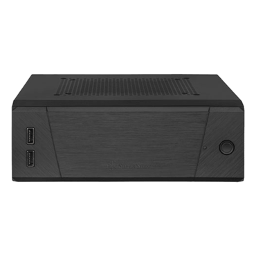 Milo ML10B, No PSU, Mini-ITX, Black, Slim Case