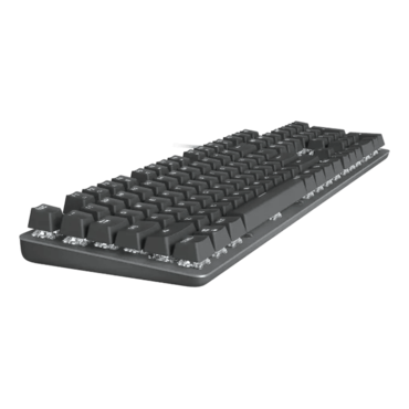 K845, White, Blue Tactile, Wired, Gray, Mechanical Standard Keyboard