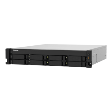 TS-832PXU-4G, 8-bay 2U NAS Server, Alpine AL324, 4-core 1.7GHz processor, 16GB DDR4 RAM (4GB pre-installed), SATA 6Gb/s, 2.5GbLAN / 2, 10GbLAN / 2, Type-A USB 3.2 Gen 1 / 4, 250W PSU