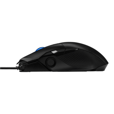 ROG Chakram Core, 2 RGB Zones, 16000-dpi, Wired, Black, Optical Gaming Mouse