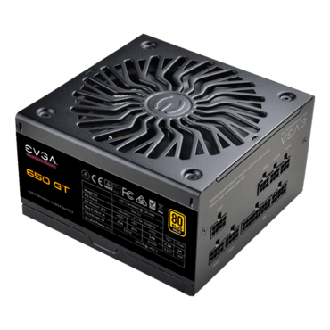 650 GT, 80 PLUS Gold 650W, Auto ECO Mode, Fully Modular, ATX Power Supply