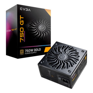 750 GT, 80 PLUS Gold 750W, Auto ECO Mode, Fully Modular, ATX Power Supply