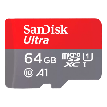 64GB, SDSQUA4-064G-AN6MA, UHS-I / Class 10, microSDHC, Memory Card