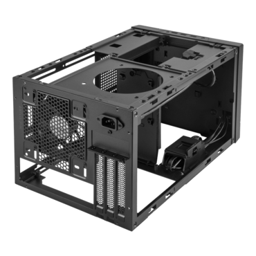 Sugo SG14B, No PSU, Mini-ITX, Black, Mini Cube Case