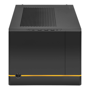 Sugo SG14B, No PSU, Mini-ITX, Black, Mini Cube Case