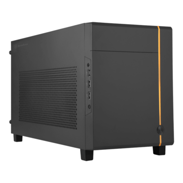 Sugo SG14B, No PSU, Mini-ITX, Black, Mini Cube Case