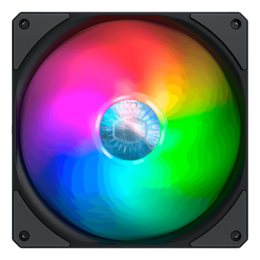 SICKLEFLOW 140 ARGB, 140mm, ARGB, 1400 RPM, 67 CFM, 27 dBA, Cooling Fan