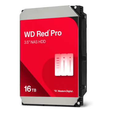 16TB Red Pro WD161KFGX, 7200 RPM, SATA 6Gb/s, 512MB cache, 3.5 &quot; HDD