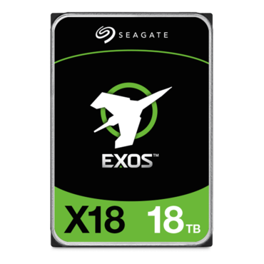18TB Exos® X18 ST18000NM001J, FastFormat™, 7200 RPM, SATA 6Gb/s, 512e/4Kn, 256MB cache, SED, TCG Enterprise SSC, 3.5&quot; HDD