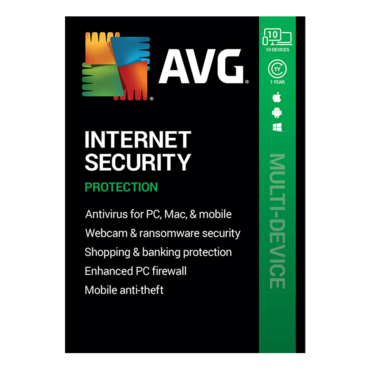 Internet Security 2020 (1-Year Subscription, 10 Devices, Download)