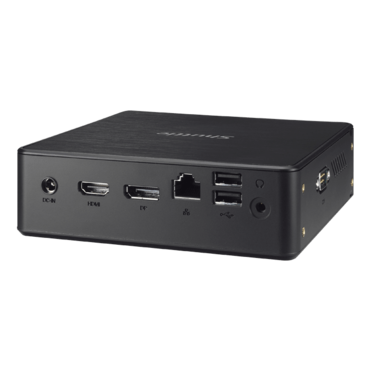 XPC Nano NC10U, Intel® Core™ i5-8265U, 2x DDR4 SO-DIMM, M.2, 2.5" HDD/SSD, Intel® UHD 620 Graphics, Slim PC Barebone