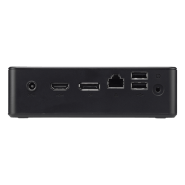 XPC Nano NC10U, Intel® Core™ i5-8265U, 2x DDR4 SO-DIMM, M.2, 2.5" HDD/SSD, Intel® UHD 620 Graphics, Slim PC Barebone