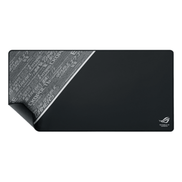 ROG Sheath BLK LTD, Non-slip rubber base, Black/Grey/White, Gaming Mouse Mat